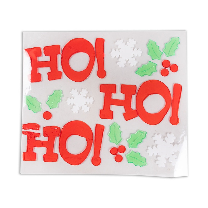 Window Cling Gel Sticker – Assorted, 1pack