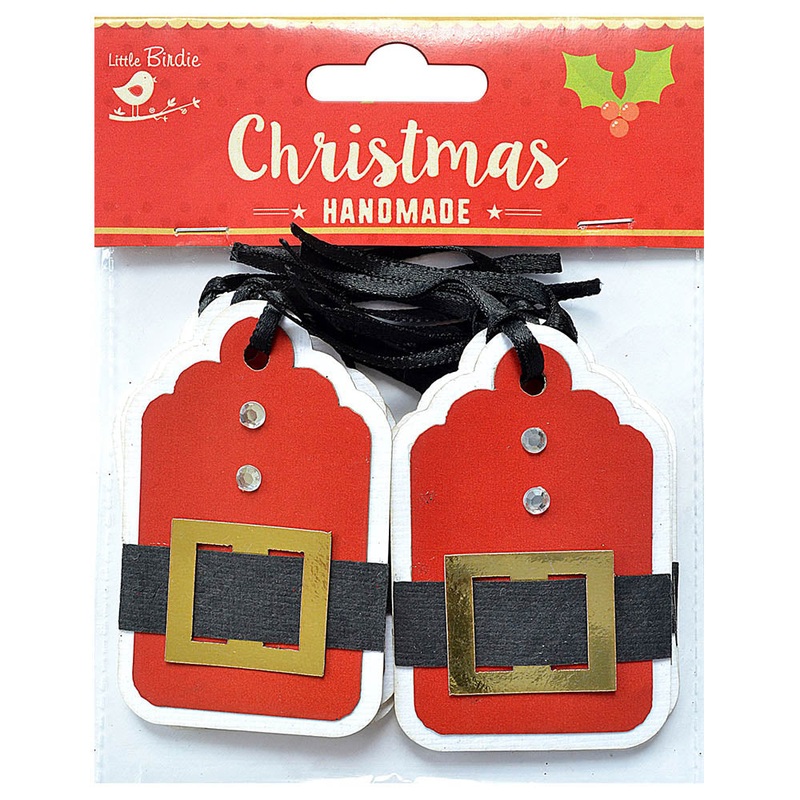 Christmas Gift Tag – Santa Coat, 10Pc