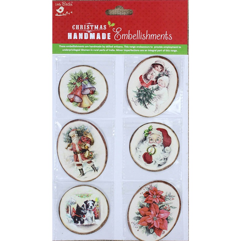 Christmas Stickers – Christmas Time, 6Pc
