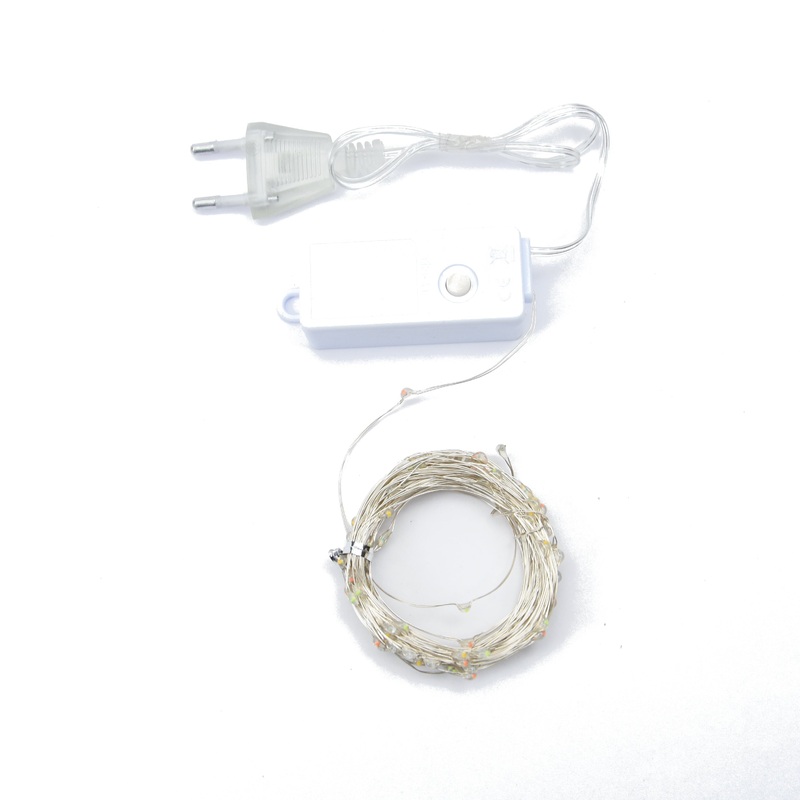 Multi Coloured Led Decorative String Lights -100 Bulbs, 10Mtr