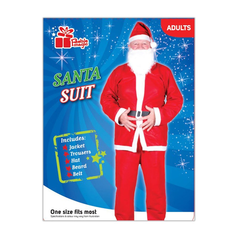 Adult Santa Suit – 1Pc
