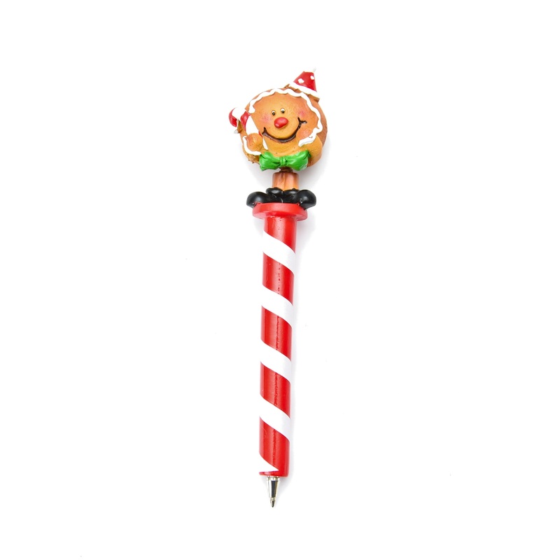 Bauble Head Pen – 17cm, Assorted Designs, 1pc