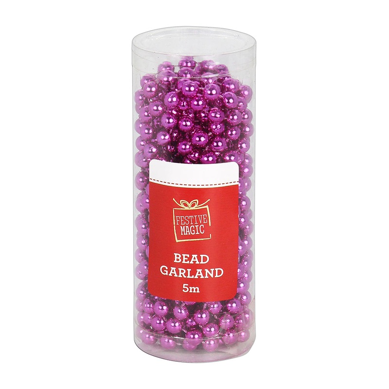 Bead Garland – Pink, 5M
