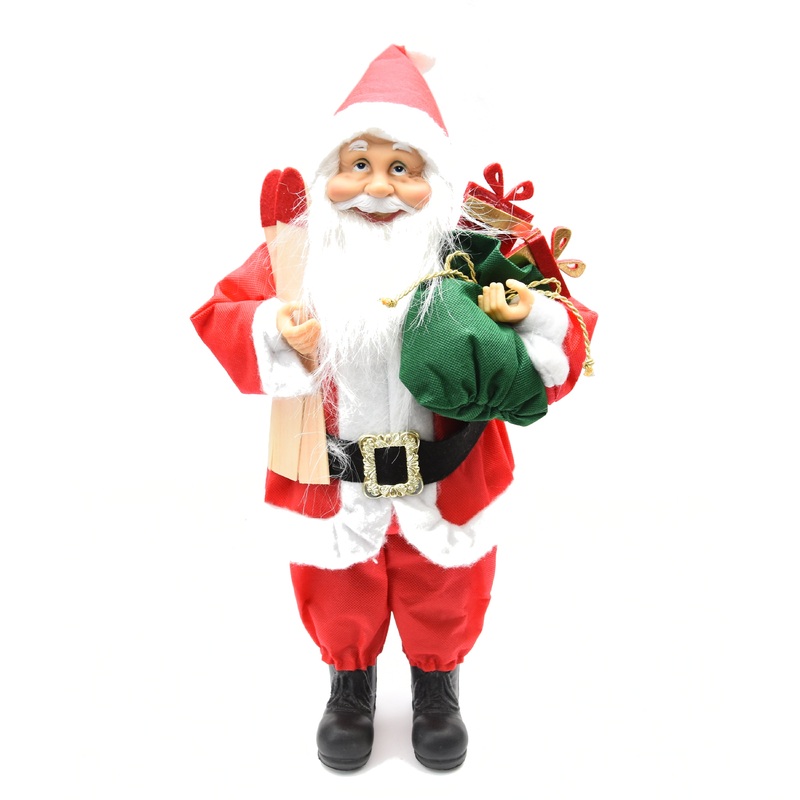 Christmas Decoration – Santa Claus Figurine, Assorted colours  45cm, 1pc