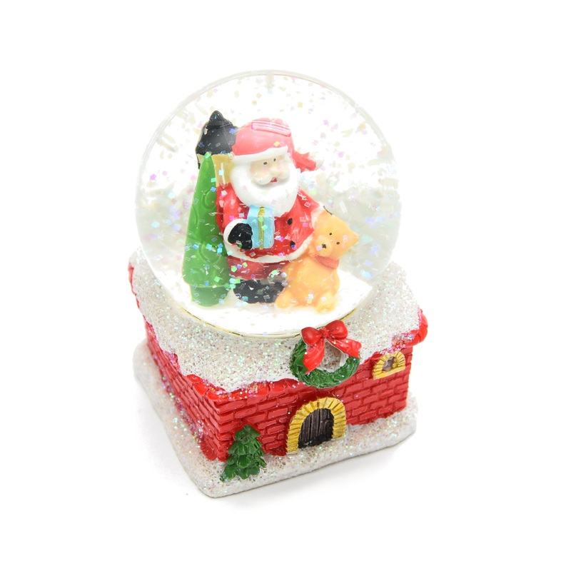 Christmas Snow Globe Waterball Assorted – Santa
