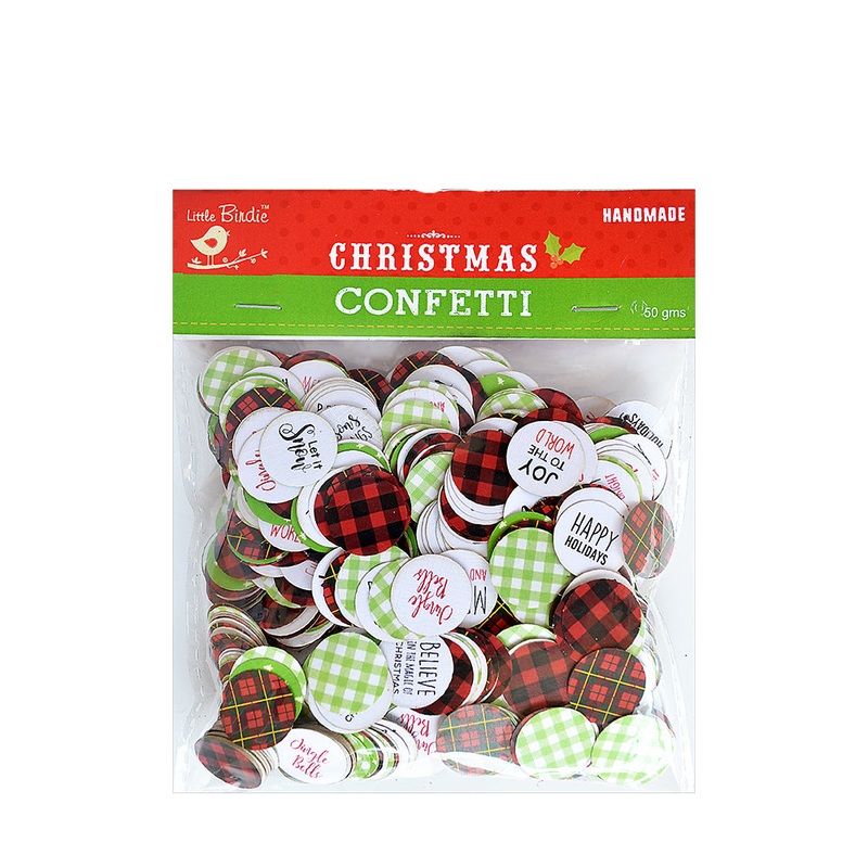 Little Birdie Christmas Confetti – 50g, 15x15mm