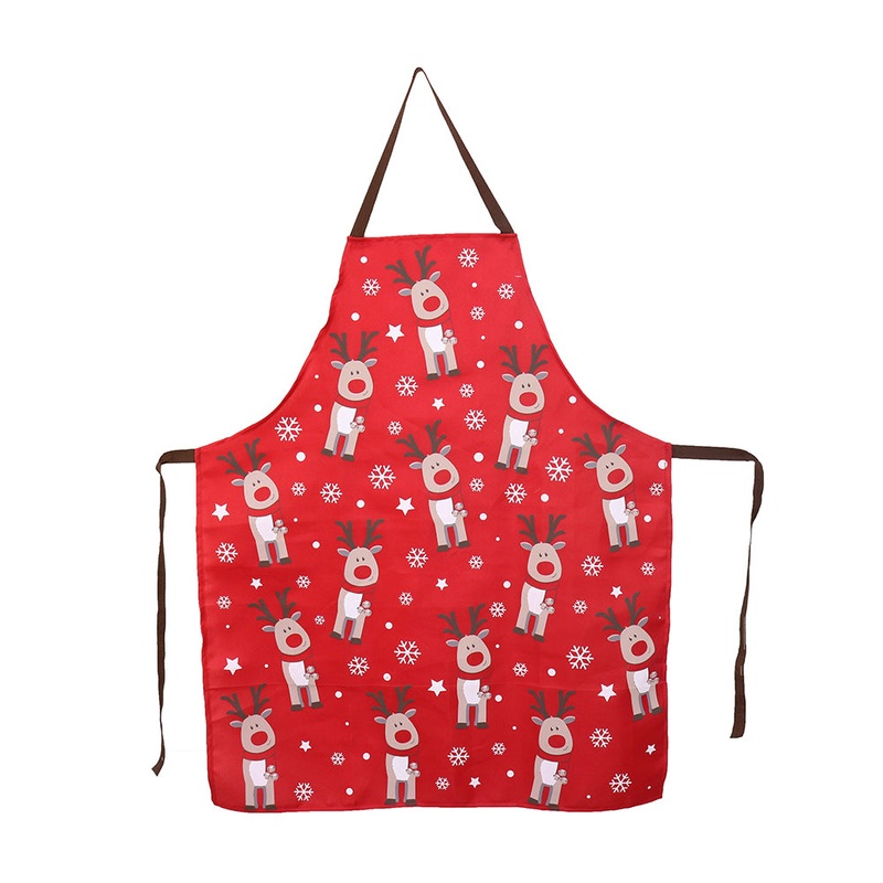 Reindeers Apron For Adults – 1Pc