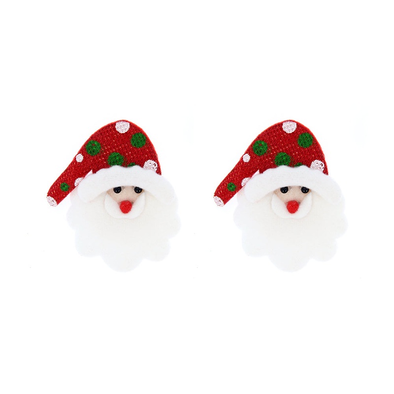 Santa Claus Badge Asst 1pc
