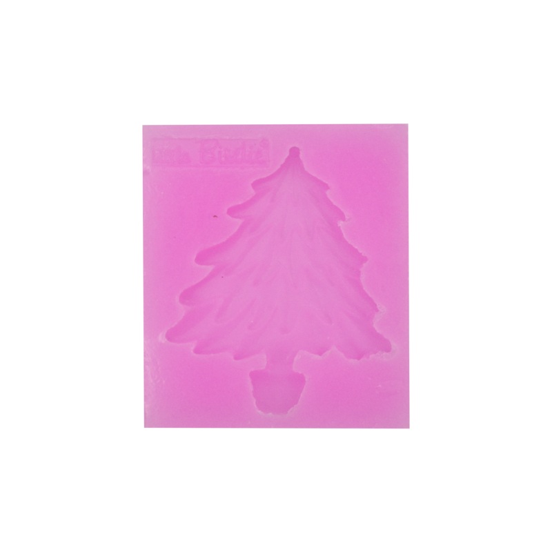 Silicone Mould Christmas Tree – W 2.37 X L 2.67inch, D – 10mm, 1pc