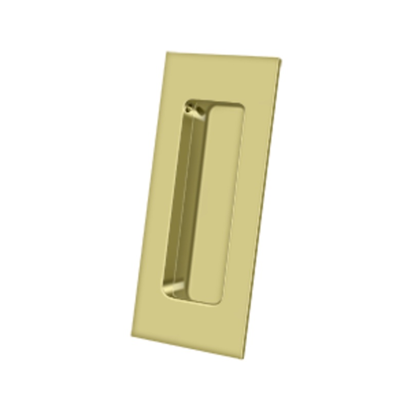 Rectangle HD Flush Pull by Deltana