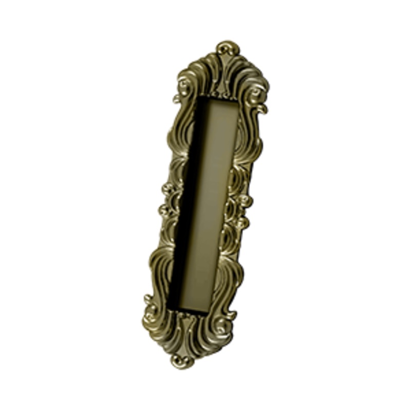 Victorian HD Flush Pull by Deltana