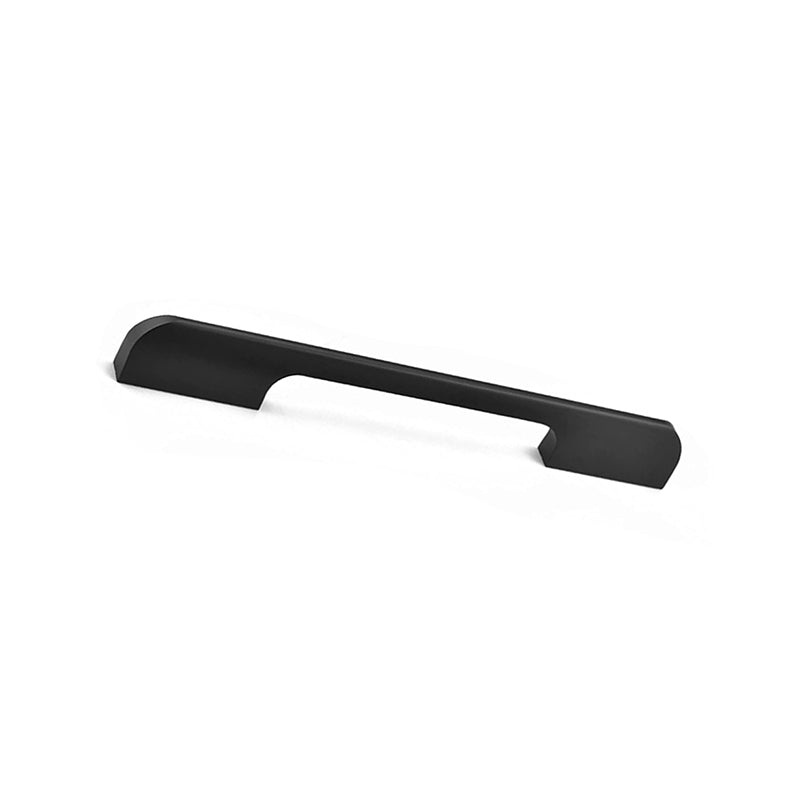 Cabinet Handle Aluminium Matte Black 150 x 10 x 28mm