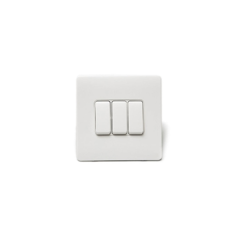 Switch P05wh 10ax 3 Gang 1W