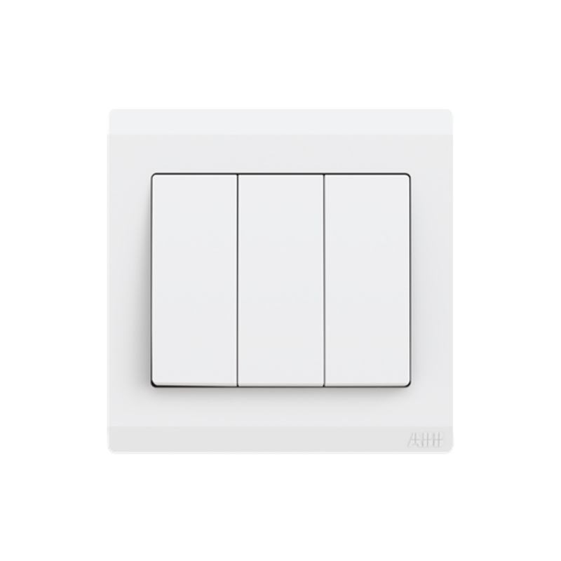 ABB Inora 3 Gang 2way 10 AX switch