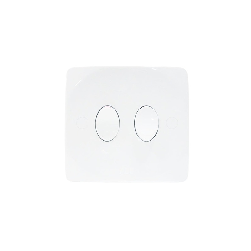 Abb Switch 10AX CSW202 2 Gang, 2 Way