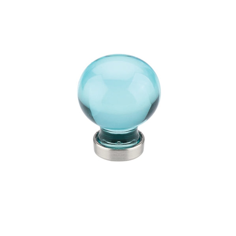 Emtek Bristol Crystal Knob – Cyan