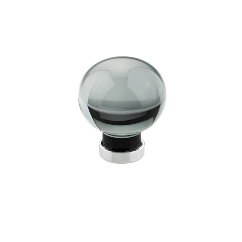 Emtek Bristol Crystal Knob – Smoke