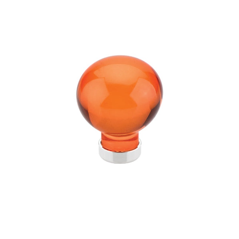 Emtek Bristol Crystal Knob – Tangelo