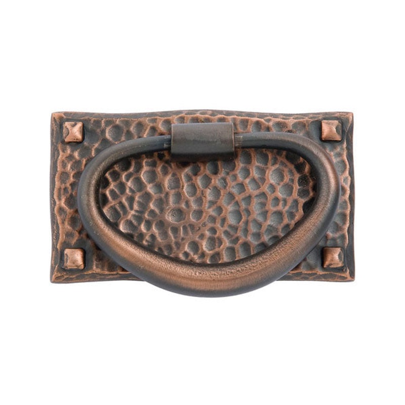 Emtek Hammered Oval Pull