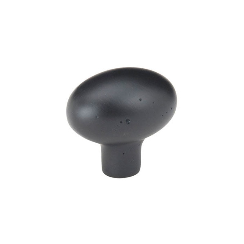 Emtek Sandcast Bronze Egg Knob