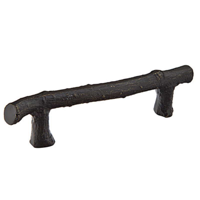Emtek Sandcast Bronze Twig Pull