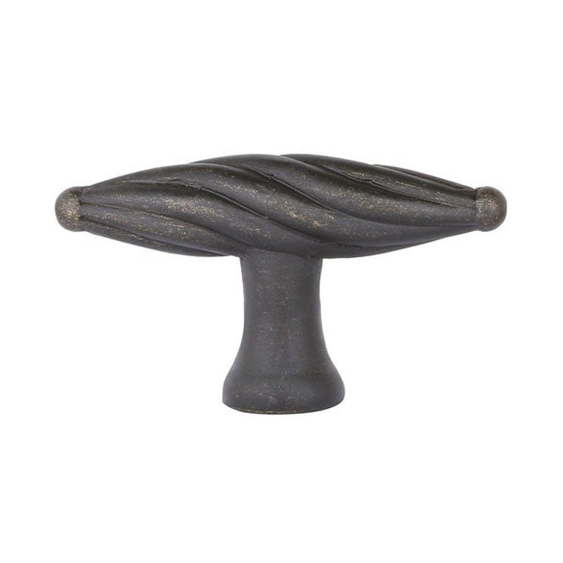 Emtek Tuscany Bronze Twist Finger Knob