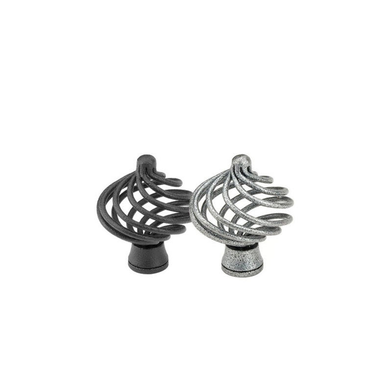 Emtek Wrought Steel Flanders Knob