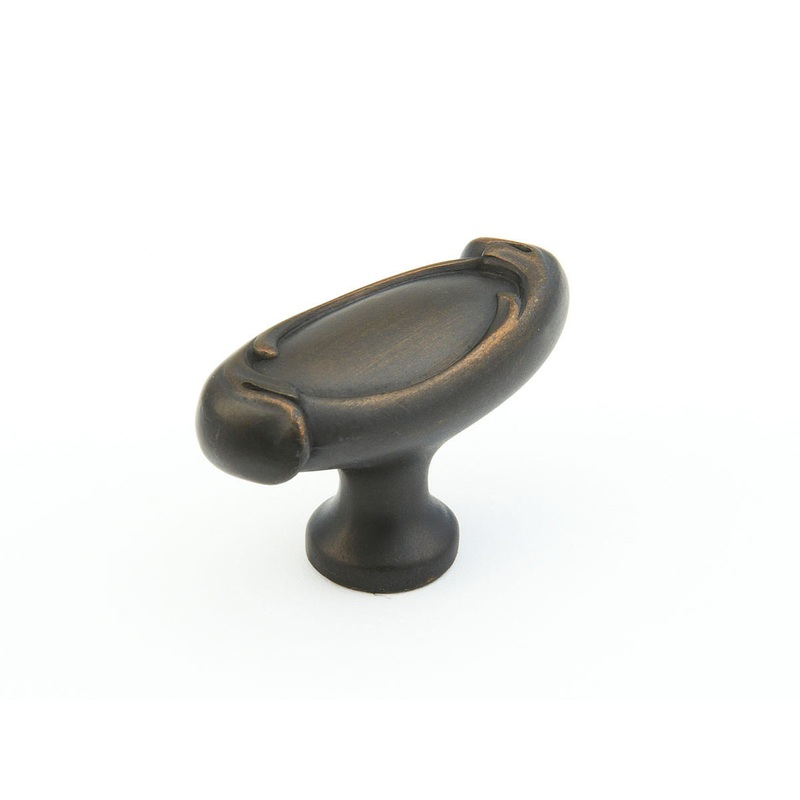 Schaub French Farm Oval Knob