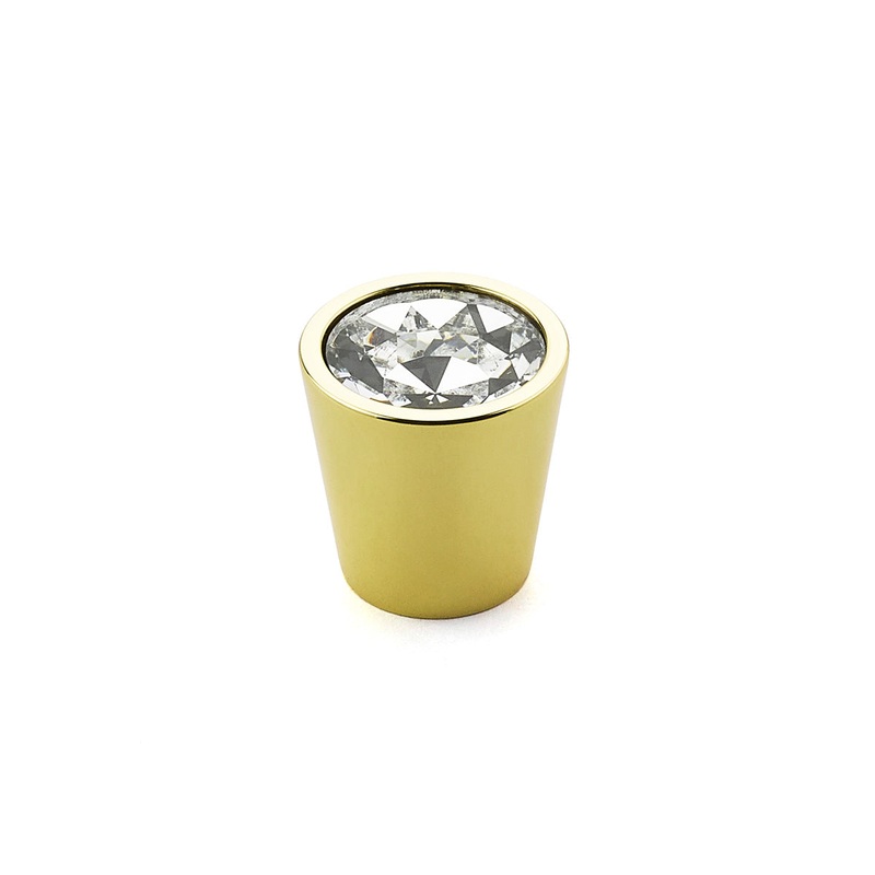 Schaub Stargaze Crystal Cylindrical Knob