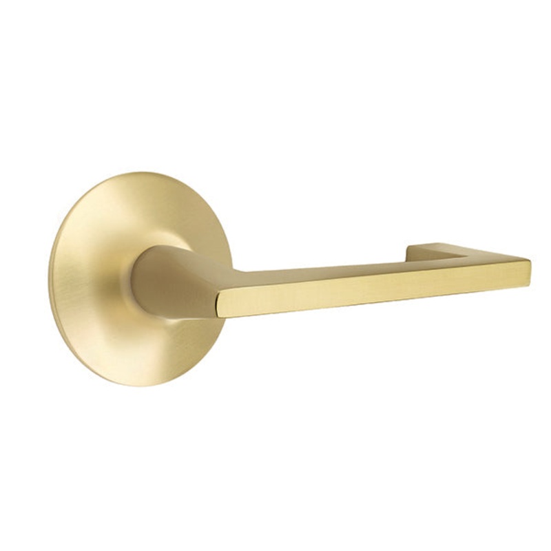 Emtek Argos Lever with Modern Rosette WHI8839401420