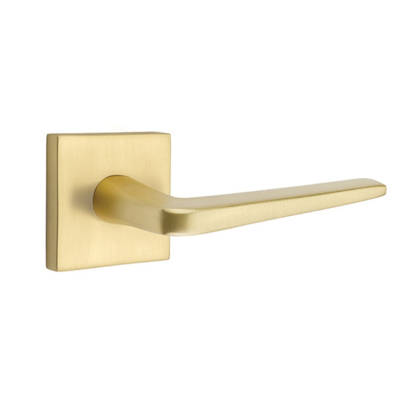 Emtek Athena Lever with Square Rosette