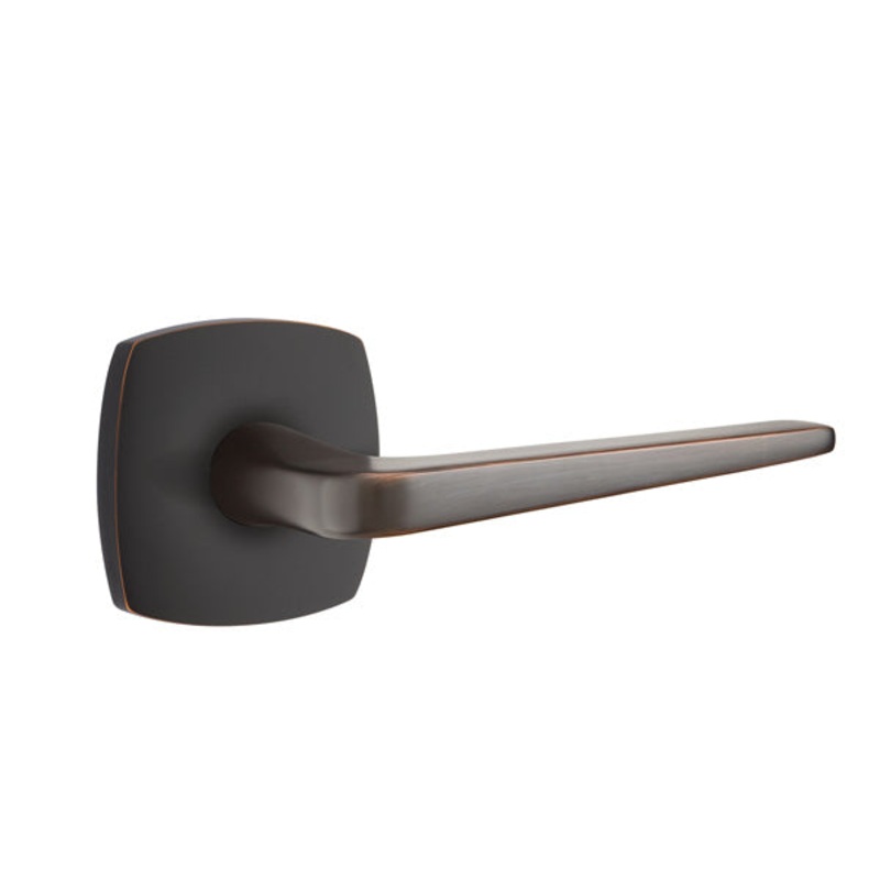Emtek Athena Lever with Urban Modern Rosette