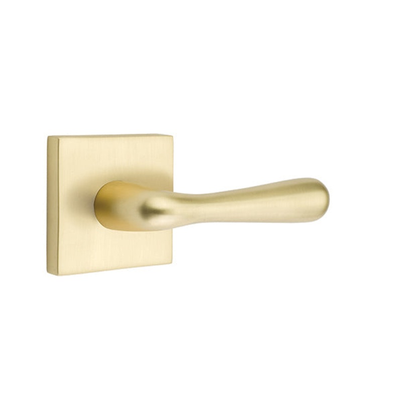Emtek Basel Lever with Square Rosette