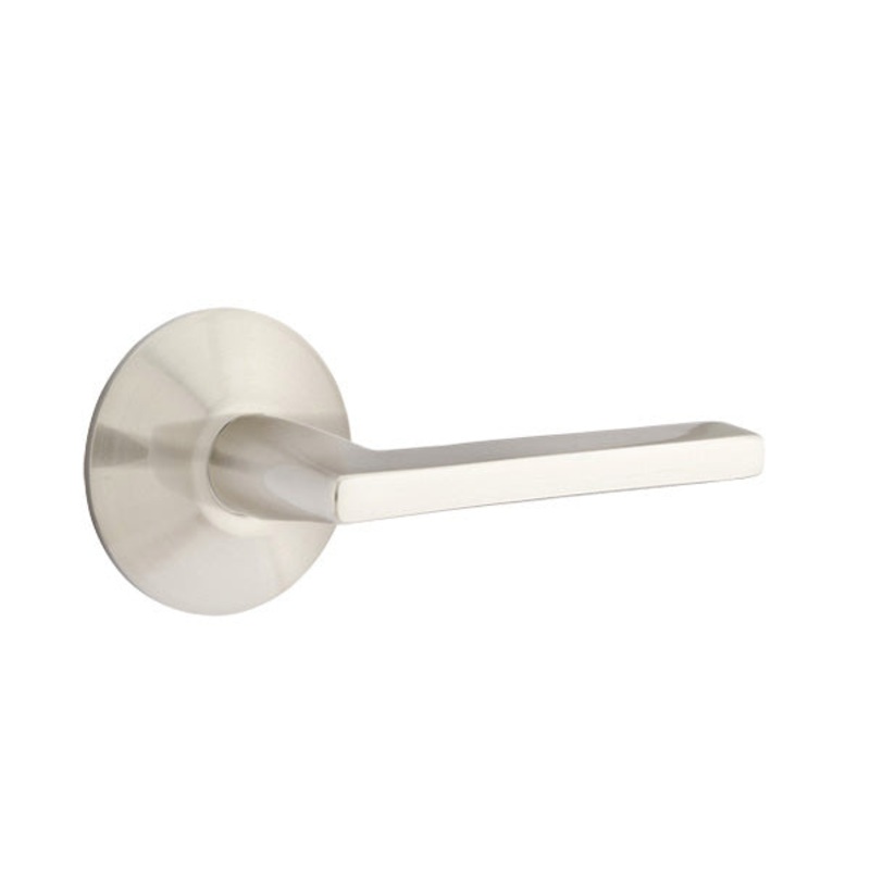 Emtek Helios Lever with Modern Rosette