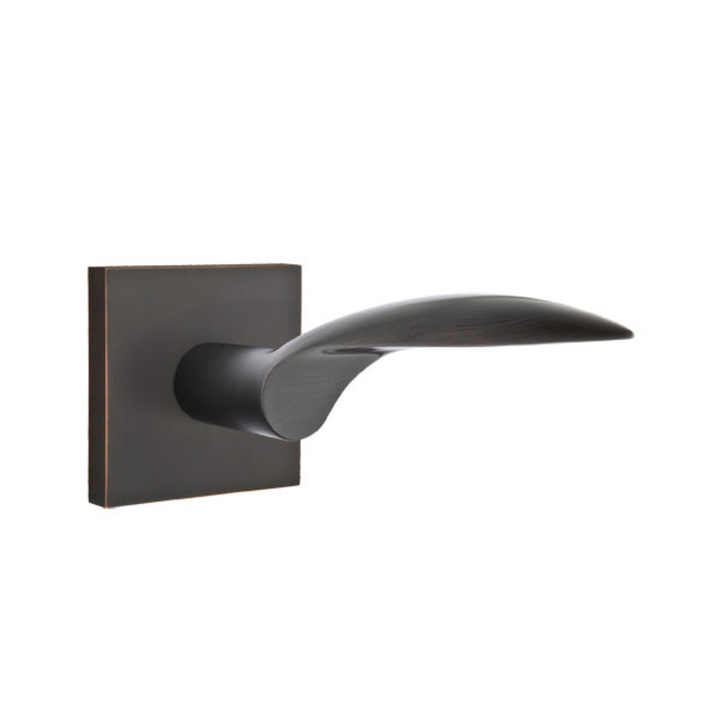 Emtek Mercury Lever with Square Rosette