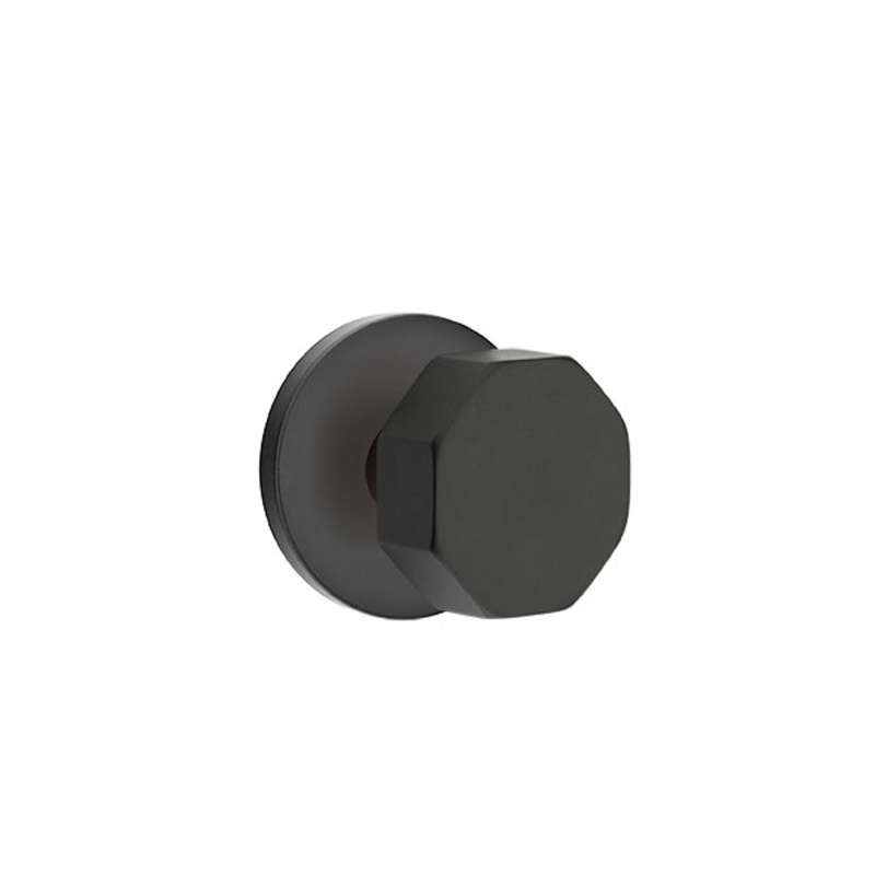 Emtek Octagon Knob with Disk Rosette