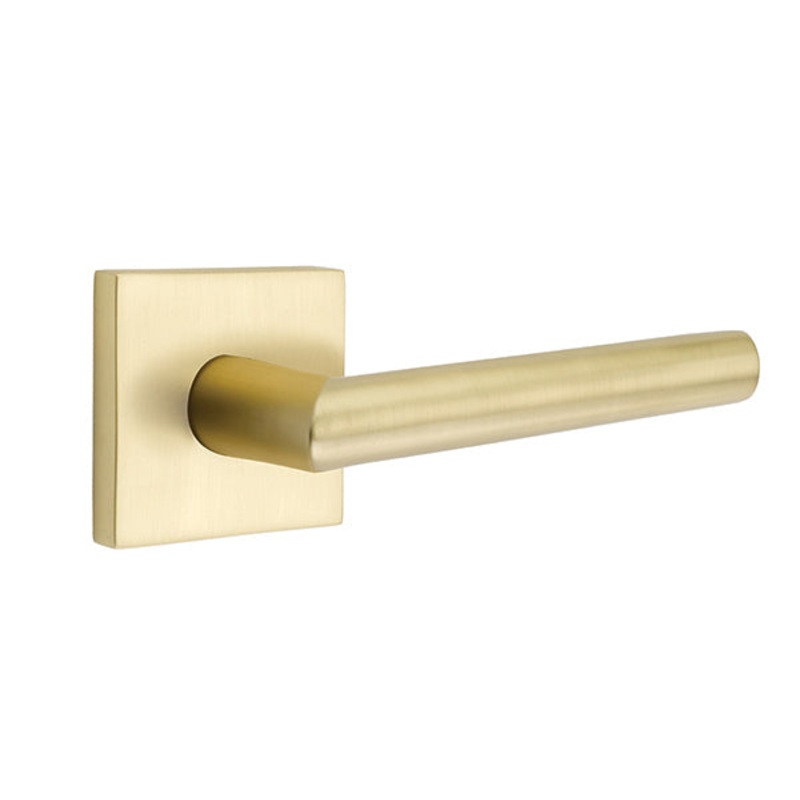 Emtek Stuttgart Lever with Square Rosette