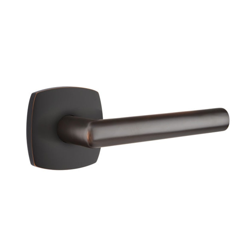Emtek Stuttgart Lever with Urban Modern Rosette