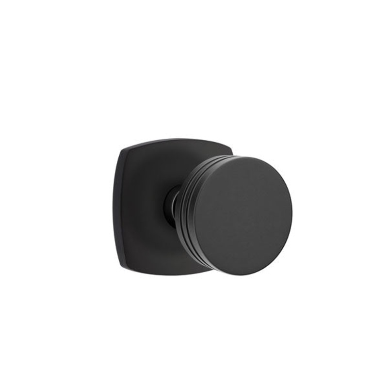 Emtek Bern Knob with Urban Modern Rosette