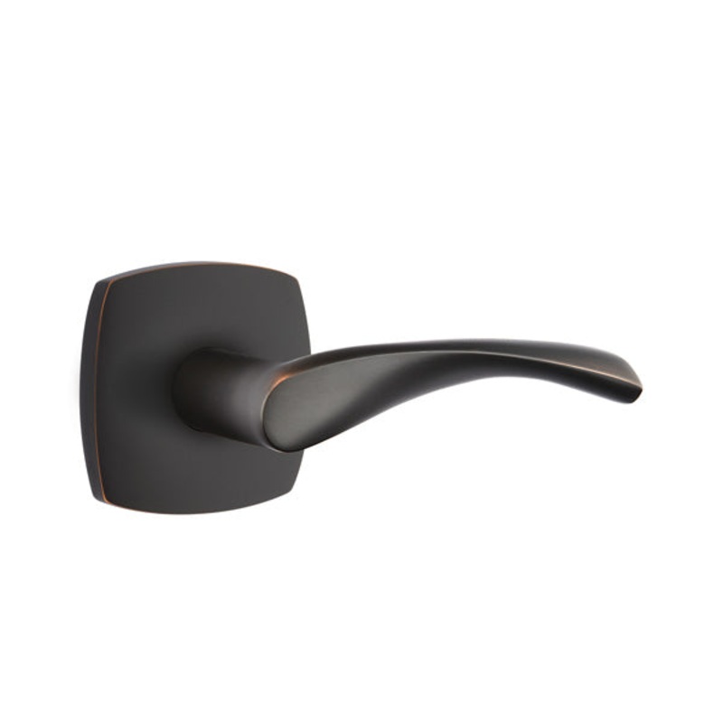 Emtek Triton Lever with Urban Modern Rosette