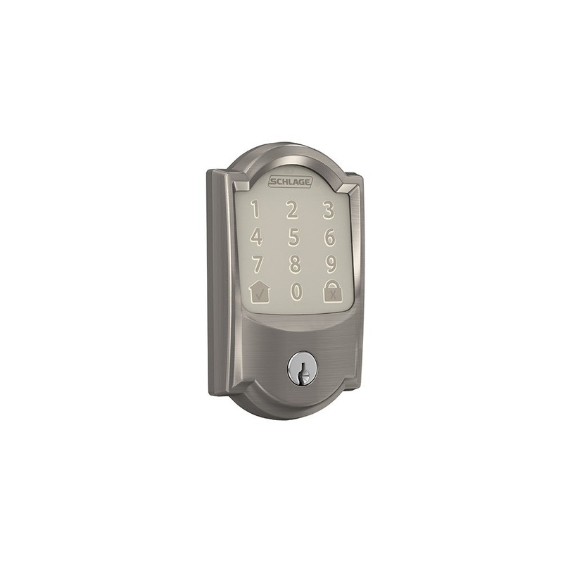 Schlage Encode Smart WiFi Deadbolt with Camelot Trim