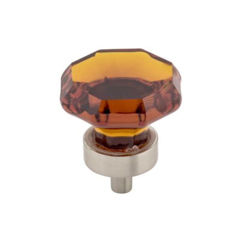 Top Knobs Wine Octagon Crystal Knob