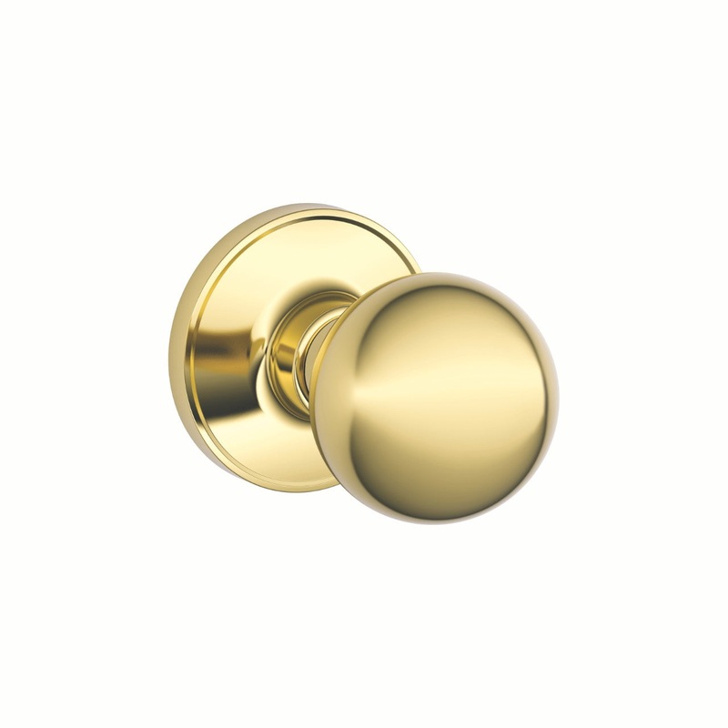Schlage J Series Corona Knob Hall & Closet Lock Standard Trim