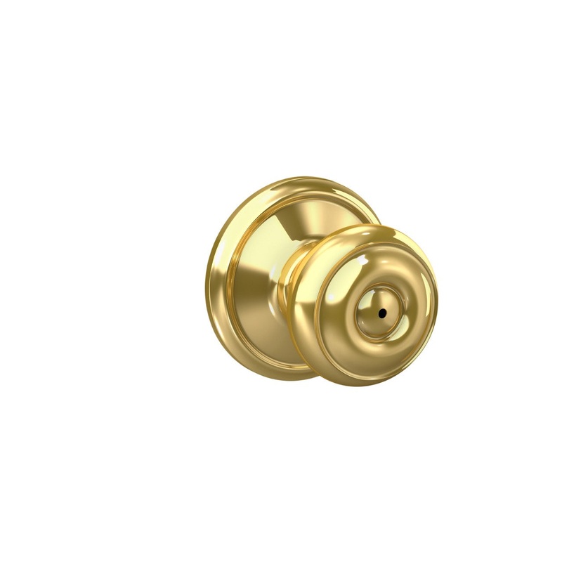 Schlage Knob Bed & Bath Lock Standard Trim WHI8839400574