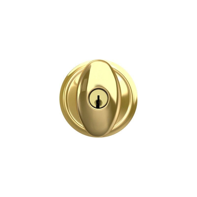 Schlage Siena Knob Keyed Entry Lock Standard Trim