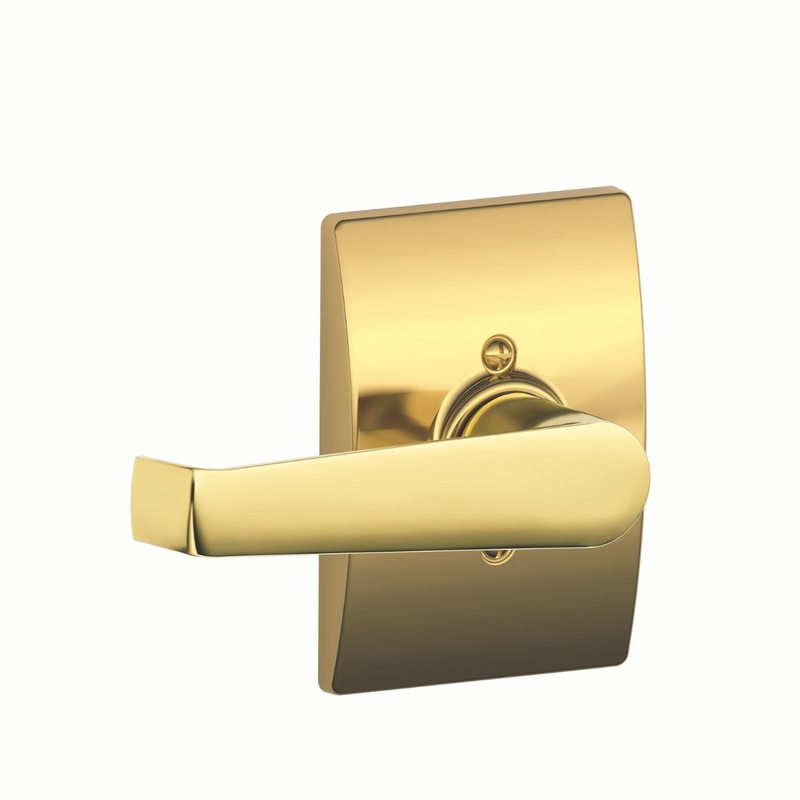 Schlage Elan Lever Non-Turning Lock Century Trim