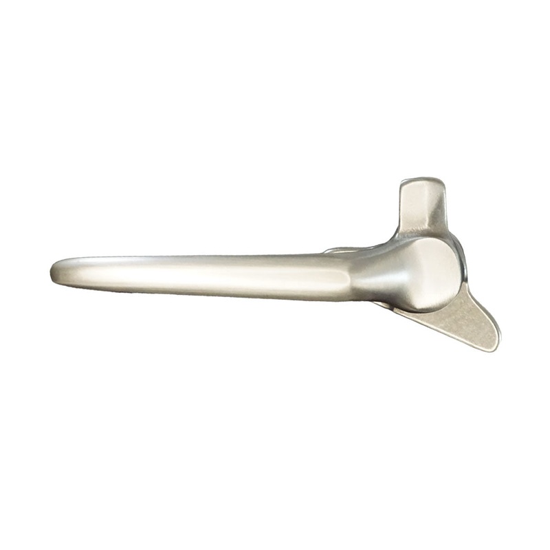 3-1/4 Left Hand Angle Base Cam Handle – White Bronze