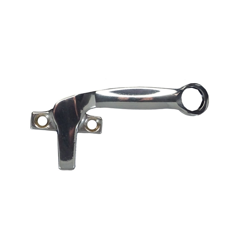 Pole Ring Handle (1.032 Nose) – Bright Polished Brass