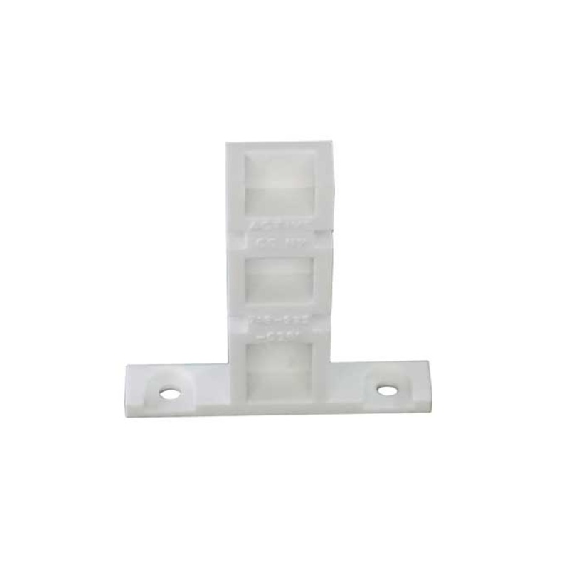 WRS 2-1/8 Sash Guide – White Transom Connector