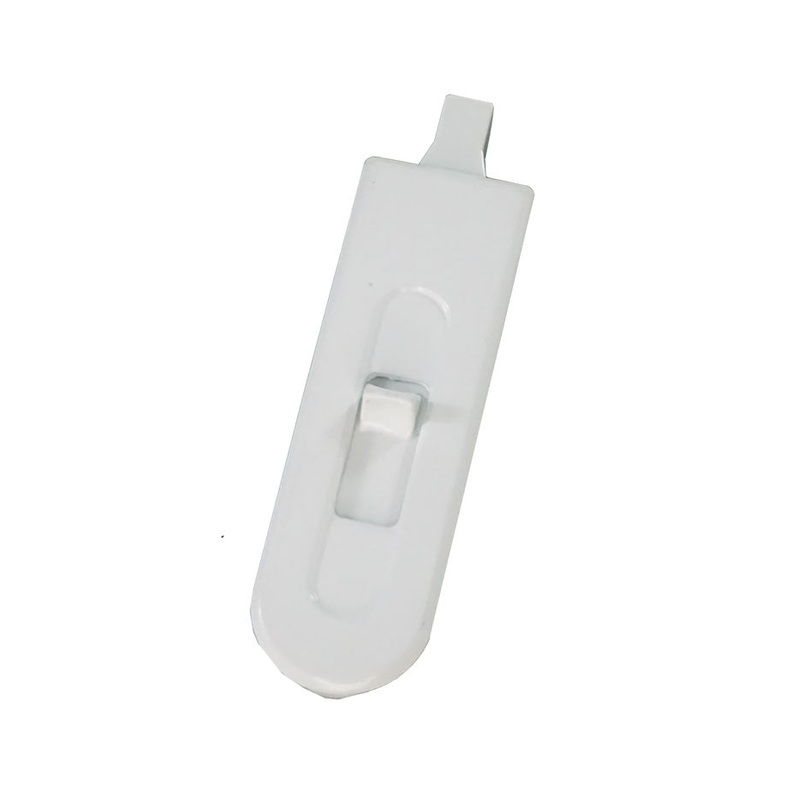 WRS 3-1/2 Square Nose Tilt Latch – White